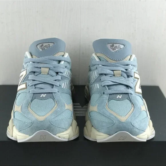 New Balance 9060 Mens Sneakers in Blue Haze and Beige - Picture 15 of 15